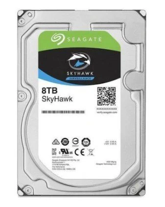 8 TB Seagate SKYHAWK 3.5" Sata 5400RPM 256MB 7/24 ST8000VX010 3 Yıl Dist Garanti