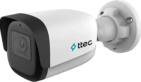 Ttec IPBP-2330M-M-Lite 2mp 2.8mm Sabit Lens H265 S+ Sesli IR Bullet IP Kamera Sadece PoE İle Çalışır