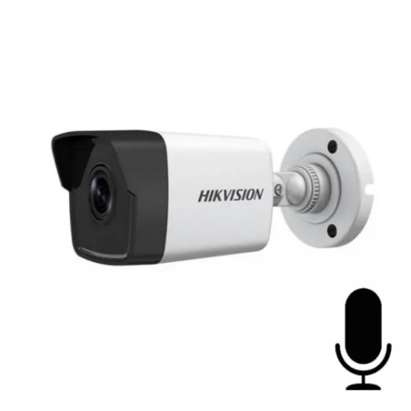 HIKVISION DS-2CD1043G2-IUF 4MP 4mm Mini IR Bullet Kamera (Dahili Sesli)
