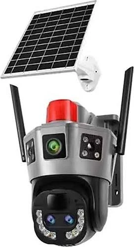 OKAM 6020 SOLAR WİFİ 2 LENS 10x OPTİK ZOOM PTZ KAMERA