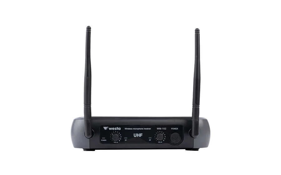 WESTA WM-102T 2 Kanal UHF Kablosuz 2 Yaka Mikrofon Seti