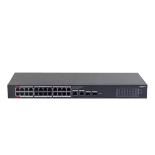 Dahua CS4228-24GT-240 28 Port 10/100/1000 24xPOE 240W +2SFP HiPoE Yön Switch